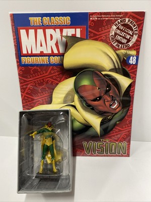 Vision # 48 Eaglemoss Lead Figure Magazine Classic Marvel Figurine Collection