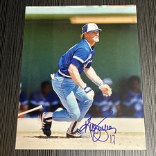 KELLY GRUBER TORONTO BLUE JAYS MLB Signed Autographed 8x10 Photo AUTHENTIC B