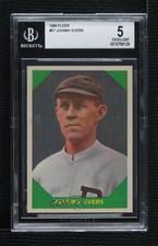 1960 Fleer Baseball Greats Johnny Evers #57 BGS 5 HOF 0q3