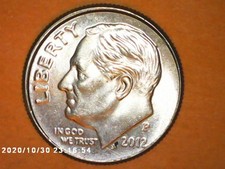 2012 P Roosevelt Dime