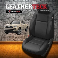Toyota Tacoma 2016-2023 Double Cab TRD Katzkin  Leather Seat Upholstery kit BLCK