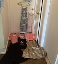 Bunch Mixed Variety lot of girls clothes 10 Ps size 6-7