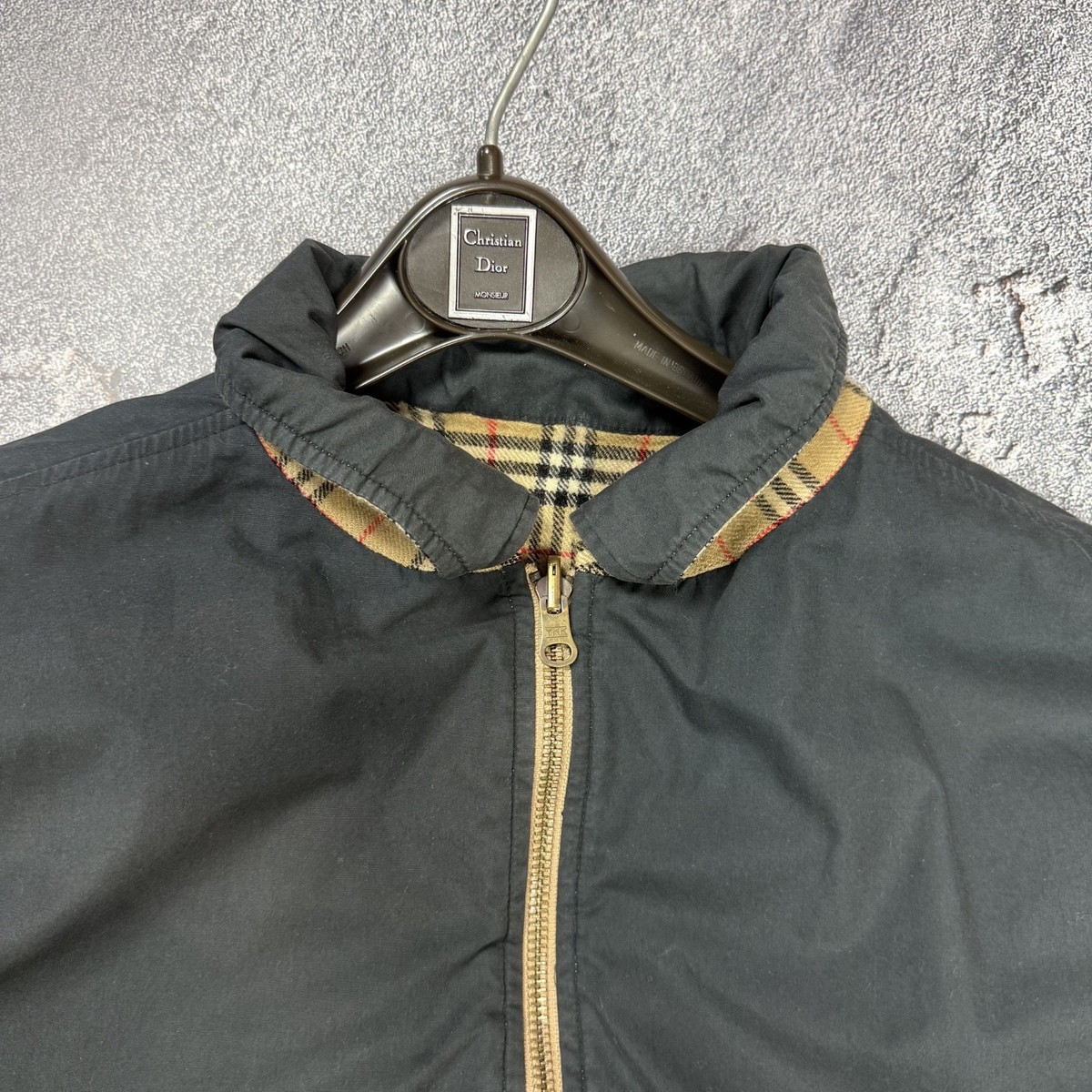 90s England製　Burberrys reversible jacket Rare! Burberrys Reversible Jacket Checkered 90s | eBay