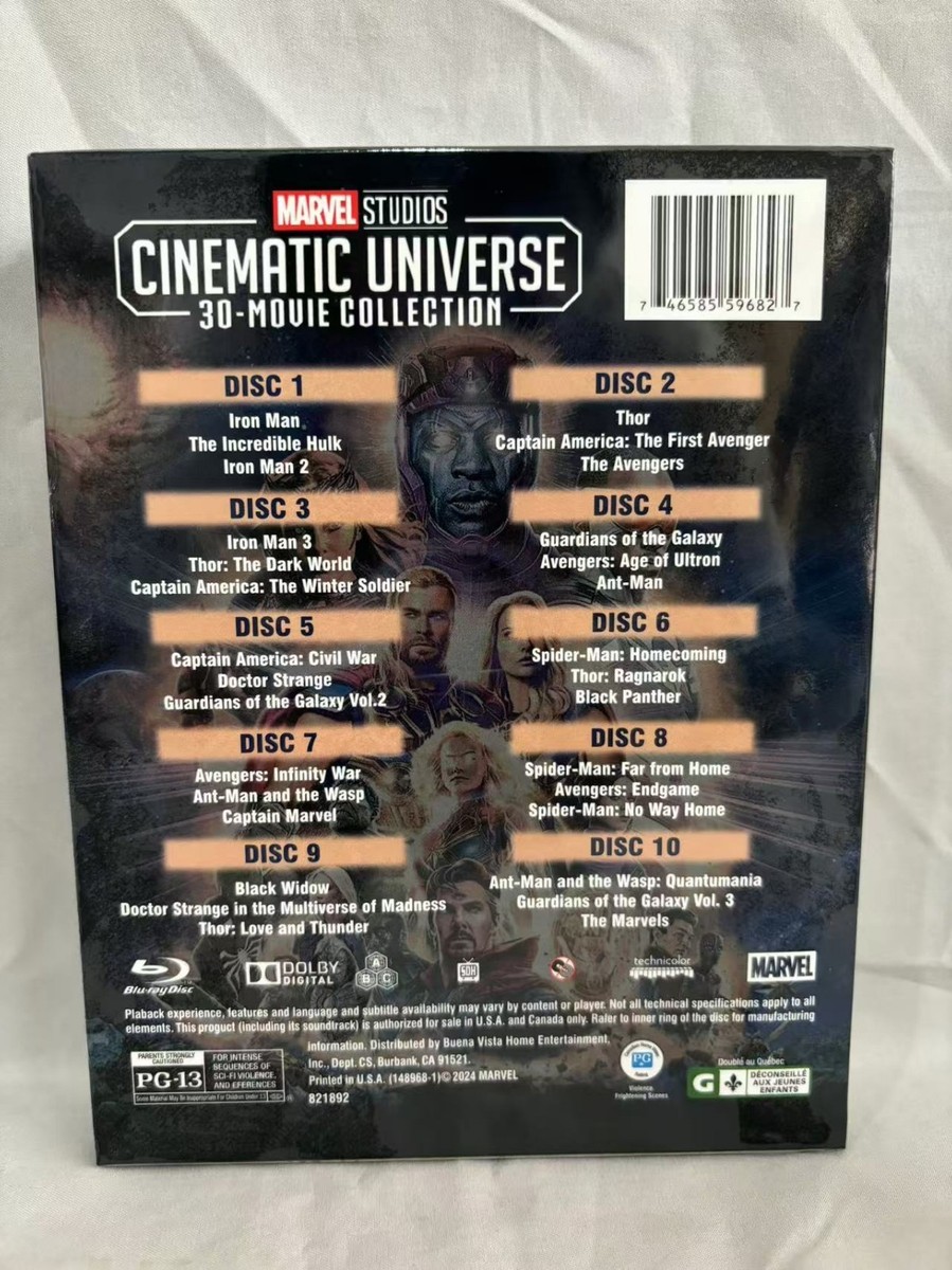 MCU フェーズ3 セット売り　23作品　DVD&Blu-rayセット 特典付き】MCU フェーズ1〜3 Blu-rayコンプリートセット - メルカリ