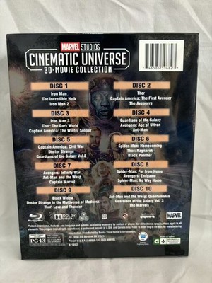 Marvel Cinematic Universe 30-Movie Collection (Blu-ray, 10-Disc