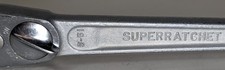 Vintage J.H. WILLIAMS S-51 - 1/2" Drive Ratchet "SUPERRATCHET" - Made in USA