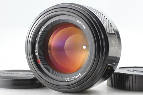 [MINT] Minolta AF 50mm F/1.4 Lens For Sony Alpha A Mount From JAPAN