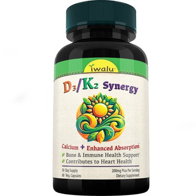 Vitamin D3 I K2 | Best Supplement Capsule Pill Men Women FREE SHIP