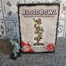 Warhammer Blood Bowl Troll Miniature - Built - Boxed - Games Workshop