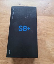 Samsung Galaxy S8+ 64GB Schwarz ohne Simlock 6,2" 12MP 4GB IP68 SM-G955F
