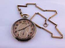 VINTAGE HAMILTON 912 DOCTORS CASE 14K GF MENS...