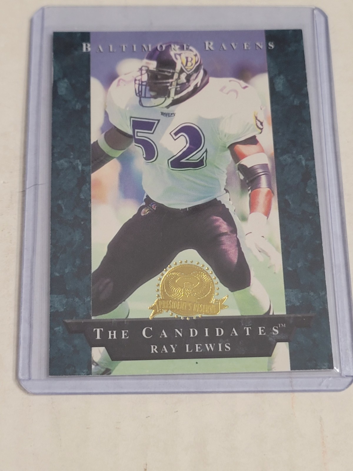 Ray Lewis Collectors Edge Presidents Reserve The Candidates Long Shots #LS3 Base