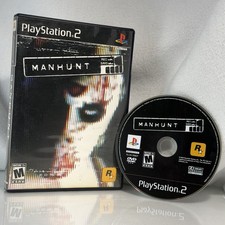 Manhunt⭐️Disc+Case Working⭐️Sony PlayStation 2 PS2 Authentic