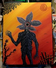 NEW Miniatures Painting “Stranger Things ( Demogorgon )  ”8 x 10”  - Don Joslyn