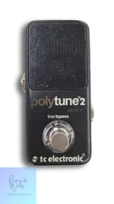 TC Electronic Polytune2 Noir Pedal Tuner Used JP