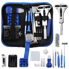 208Pcs Watch Repair Kit Watchmaker Back Case Remover Opener Link Pin Spring Bar