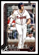 Matt Olson 2025 Topps #145 Atlanta Braves FREE SHIPPING AutographDen