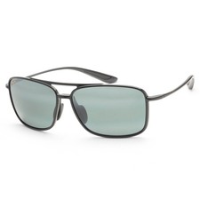 Maui Jim Men's Kaupo Gap 62mm Black Polarized Sunglasses MJ0437S-001