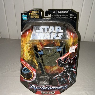 Transformers Star Wars Crossovers Darth Vader Tie Advanced! Sealed! Unused!