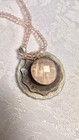 Vintage Hand Signed Simon Sebbag Sterling Silver Rose Quartz & Crystal Necklace  — photo 1