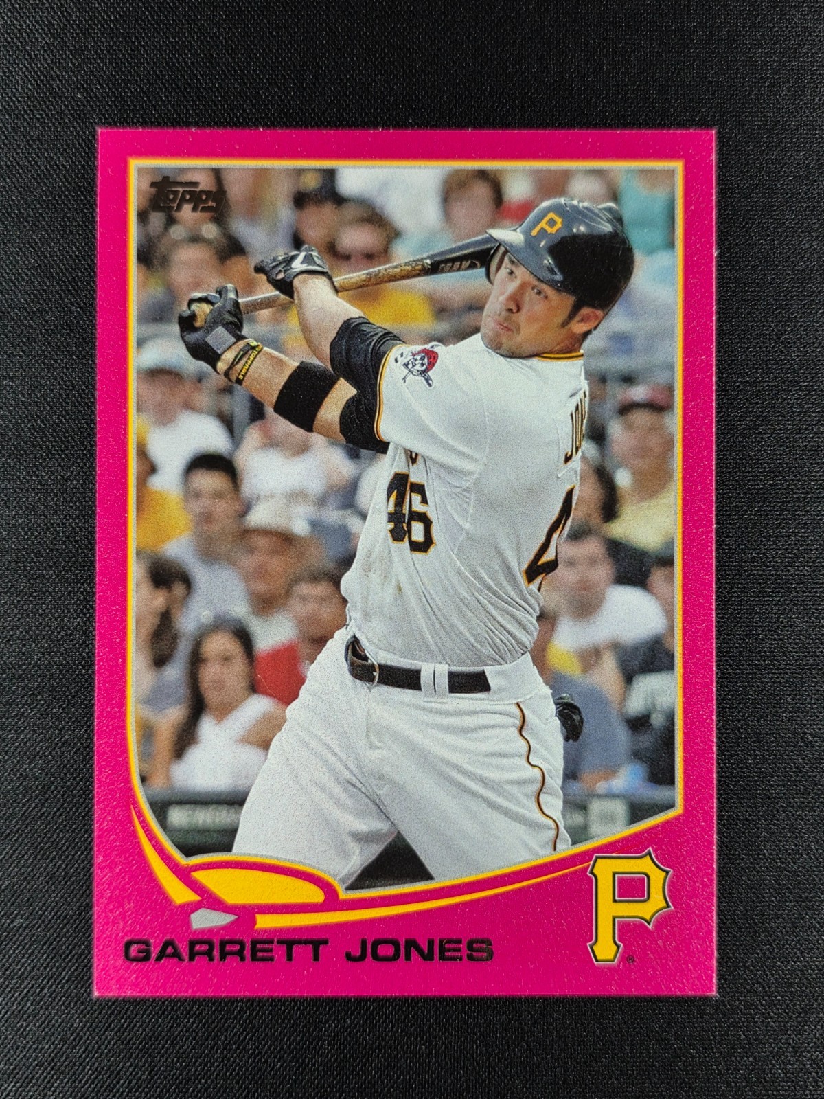 Garrett Jones 2013 Topps Hot Pink 02/50 #475 PIRATES
