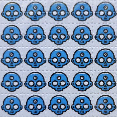 Baby Blue Blotter Art Sheet 100 Tabs w/Extras (Read Description)