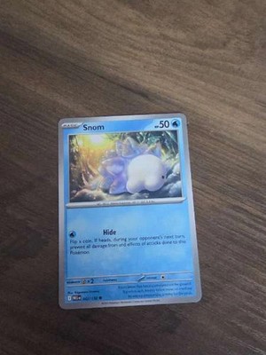 Snom 047/192 Sword & Shield Base Set Common NM Pokemon TCG