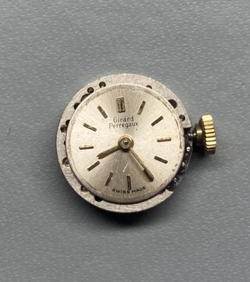 Vintage Girard Perregaux Manual Wind Watch Movement Dial Hands Working Condition