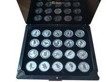 Kookaburra SET -  Australien 2009 - 20 Jahre Jubil&auml;um 20 x 1 Oz Silber