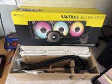 CORSAIR Nautilus 360 RS ARGB Liquid CPU Cooler - Black - new never used