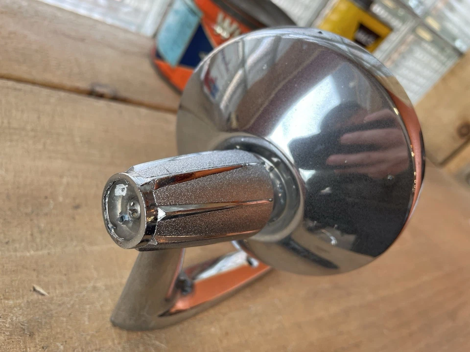 Vintage 1960s AMC American Motors Rambler Driver side view mirror {1842-24-41} - Image 2 of 4