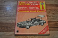 HAYNES Repair Manual for Ford Mustang 79-93 &...