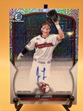 2023 Bowman Chrome Mega Box Chrome Mojo Autographs #BCMA-JL Joe Lampe Auto