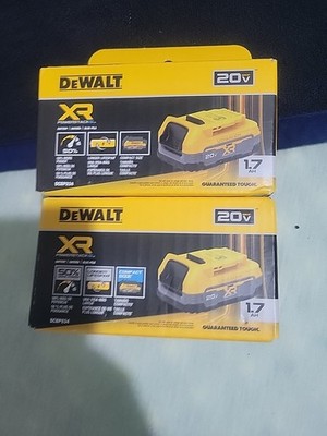 DEWALT DCBP034-2 20V POWERSTACK Compact Li-Ion Battery (Pack of 2)
