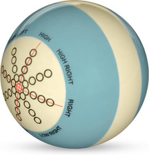 Cue Balls for Pool Table - Durable, Scratch-Resistant Weighted Cue Ball Trainer