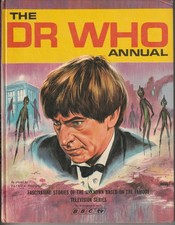 The Doctor Who Annual 1968 BBC TV Hardcover "Patrick Troughton Cover"