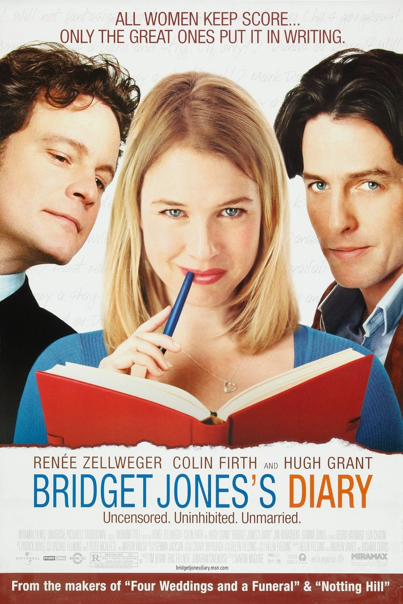 Bridget Jone's Diary 35mm Film Cell strip very Rare var_e