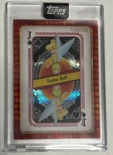 2025 Topps Disney Mint TINKER BELL Playing Card /125 Encased and Sealed