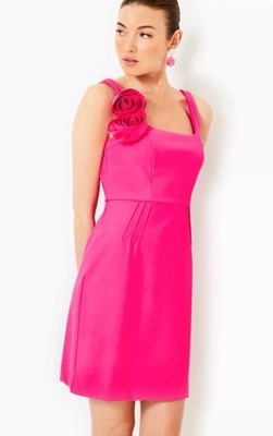 Lilly Pulitzer Jade dress Passion Fruit Pink. Size 14 NWT