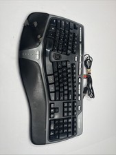 Microsoft Natural Ergonomic Keyboard 4000 v1.0 KU-0462 USB Wired Desktop K-Board