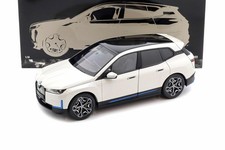Minichamps BMW iX 2022 White Metallic 1:18 Diecast Model Car