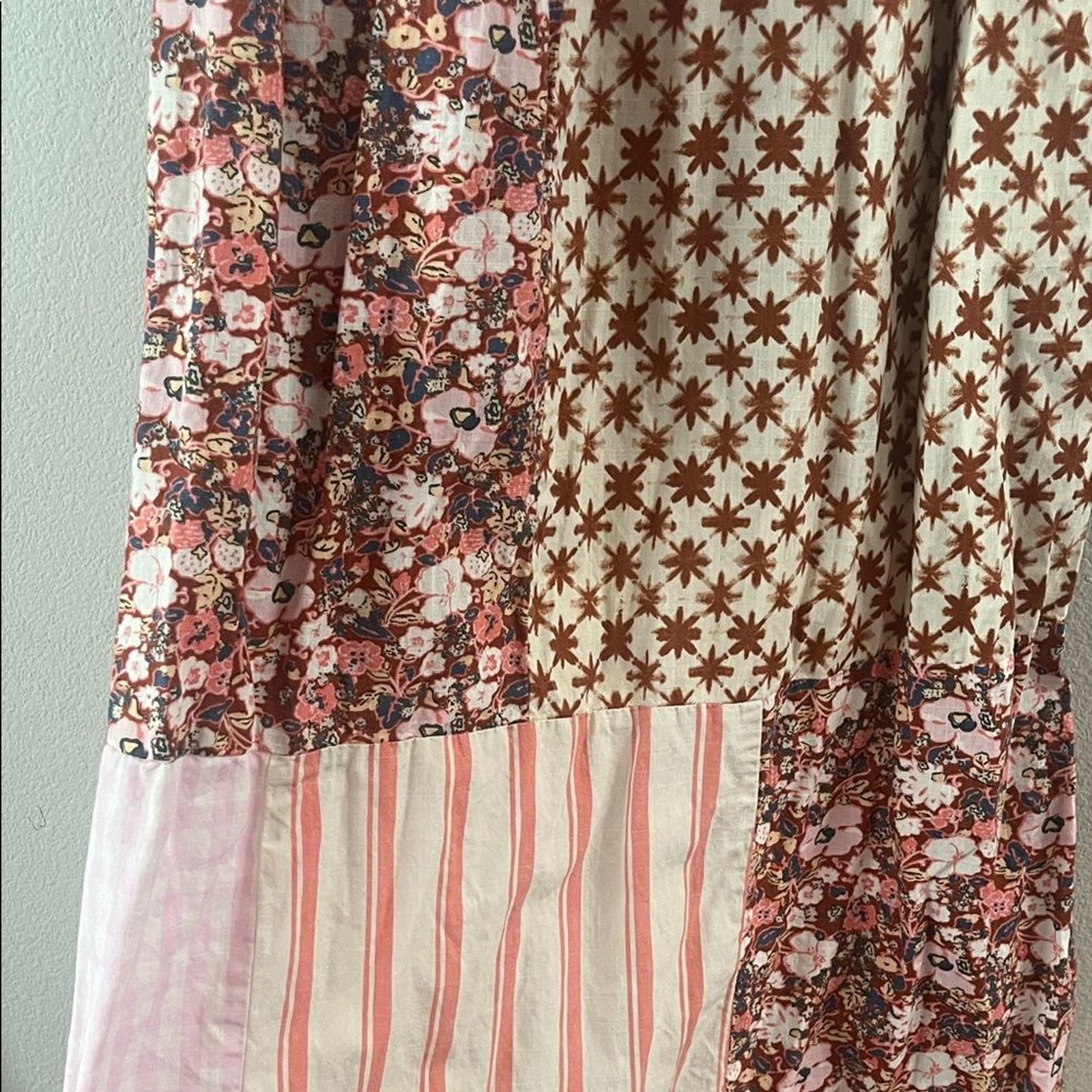 Universal Thread Patchwork Maxi Dress with Spaghe… - image 3