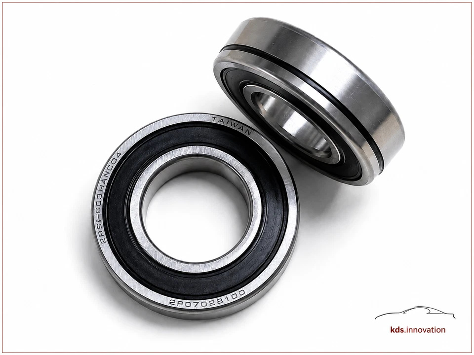 Kit 2 Roulements compatibles avec Moteur Renault ZOE R240 R90 R110 R135 5AQ601 5 - Photo 2/4