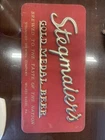 VINTAGE STEGMAIERS GOLD MEDAL BEER SIGN