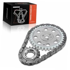  Engine Timing Chain Kit W/Sprocket [fits OHV, 8Cyl] Compatible with Chevy & 