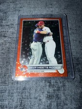 2022 Topps Series 2 - Checklist Bryce Harper, Wander Franco #367 Orange...