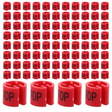 200 PCS Hanger Tag Buckle Round Garments Dividers Tags Clothes Marker