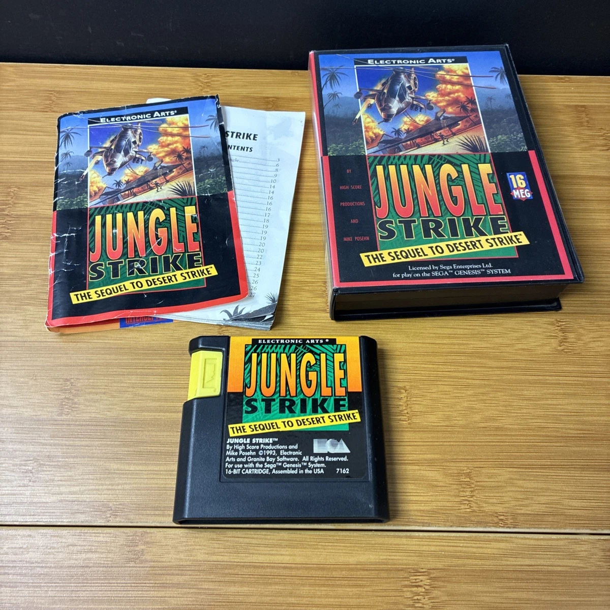 SEGA Jungle Strike Video Games for sale - eBay