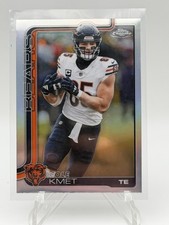 2025 Topps Chrome Refractor #51 Cole Kmet Bears
