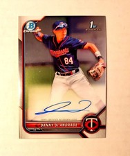 Danny De Andrade Bowman Chrome 2022 Auto